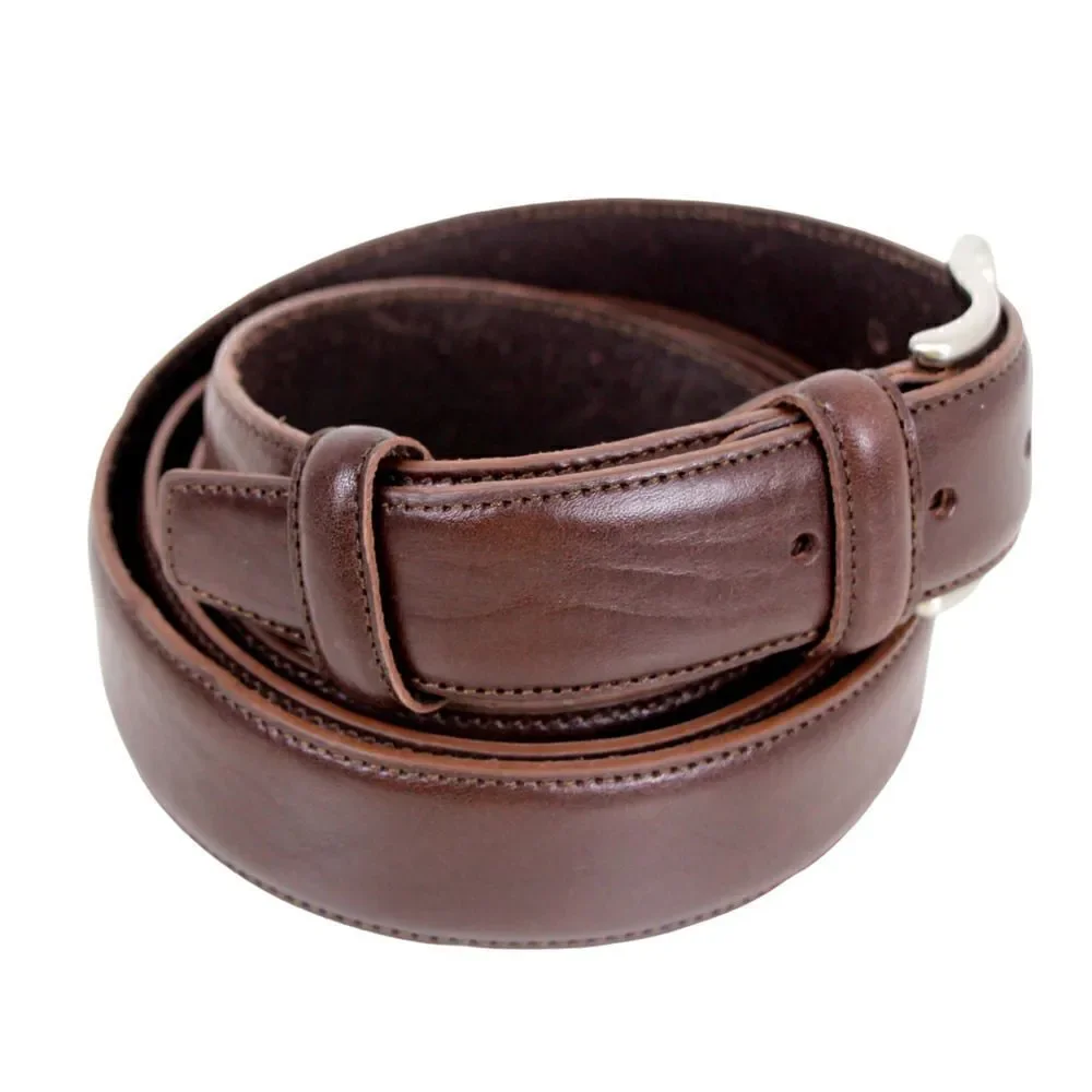 Vera Pelle Italy BROWN GENUINE LEATHER 1.25